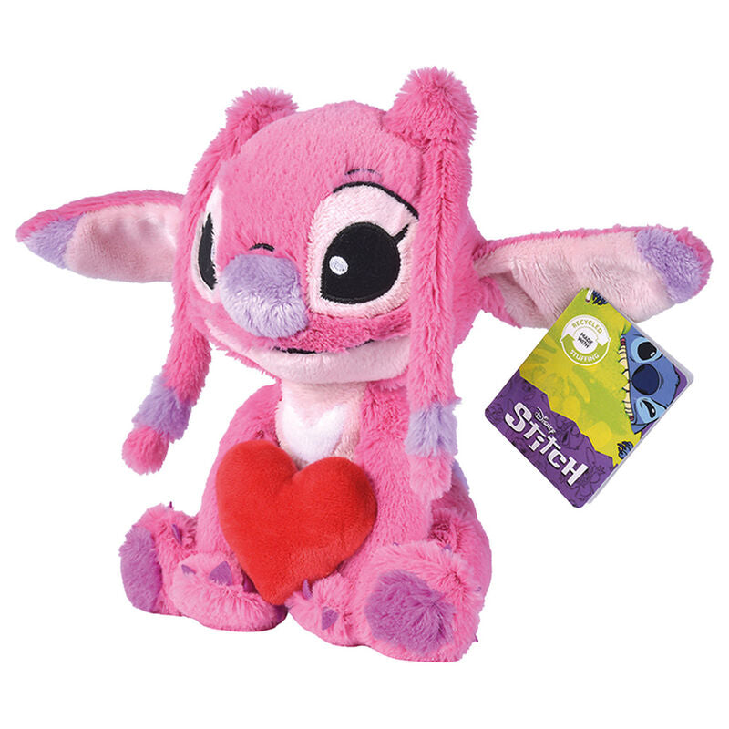 Disney Stitch Angel Hjärtgosedjur 25cm