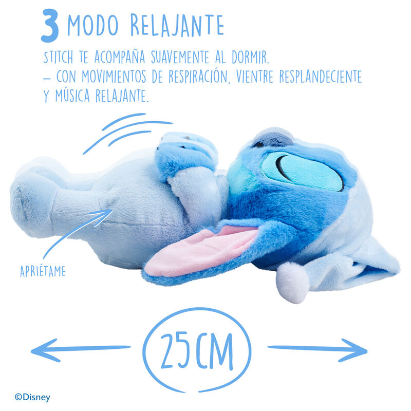 Disney Stitch Sleepy Gosedjur 31 cm med Ljud