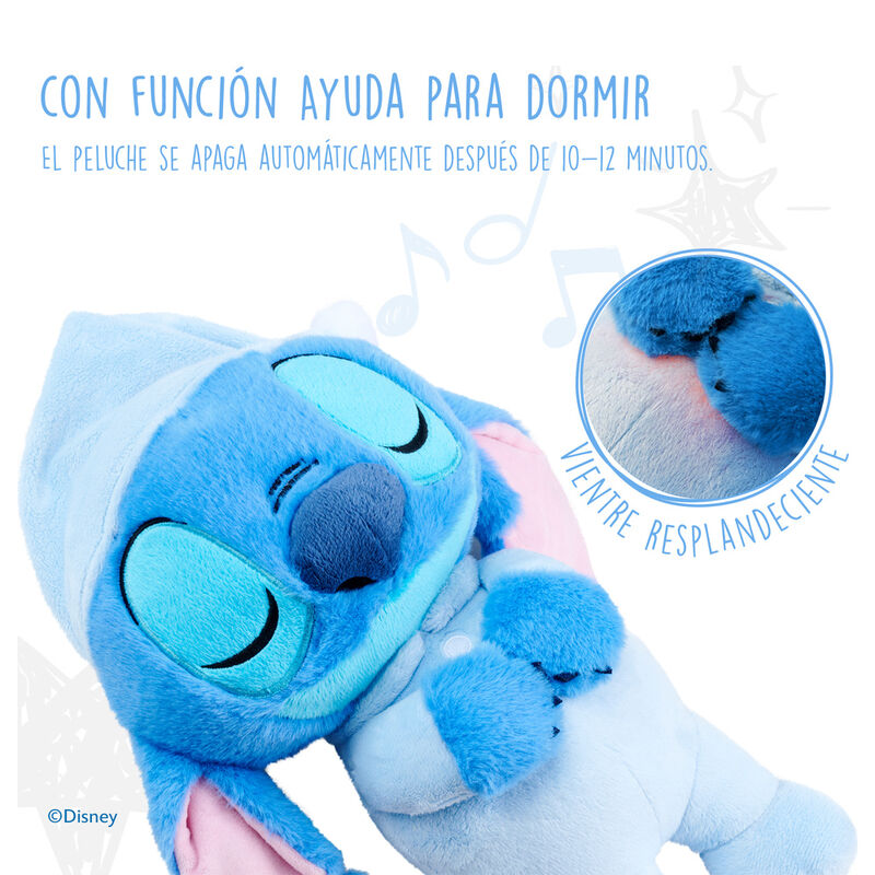 Disney Stitch Sleepy Gosedjur 31 cm med Ljud