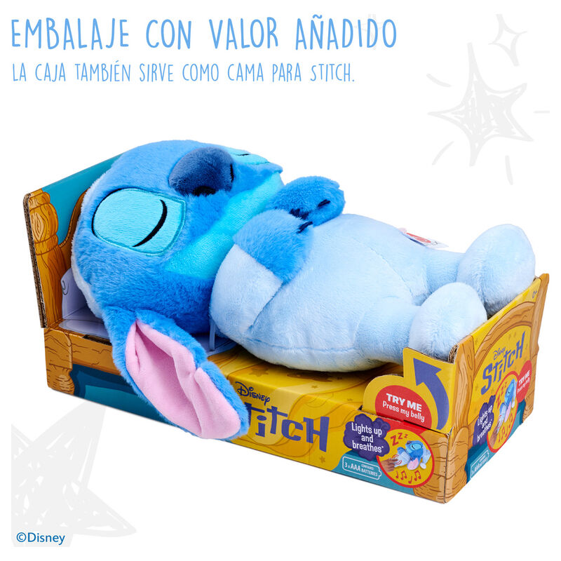 Disney Stitch Sleepy Gosedjur 31 cm med Ljud