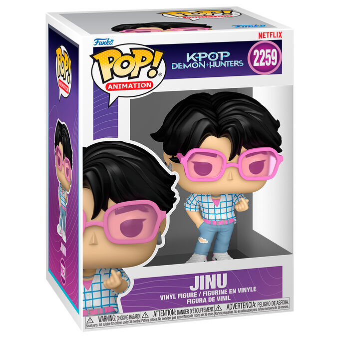 POP Figur Kpop Demon Hunters Jinu - Samlarobjekt i Presentask