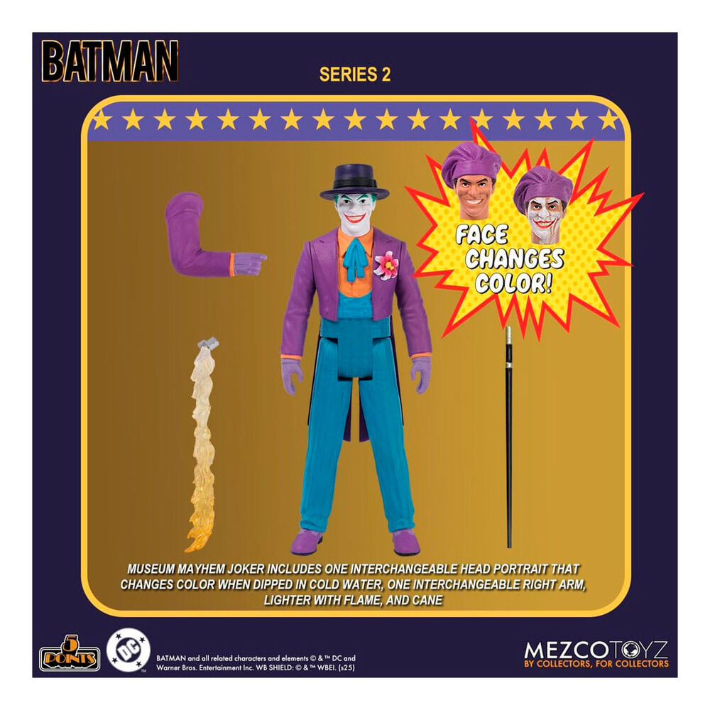 DC Comics Batman 1989 Serie 2 The Joker Museum Mayhem Figur 9,5 cm