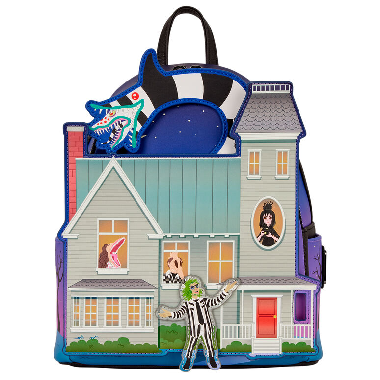 Loungefly Beetlejuice Ryggsäck 26cm – Stilig och Praktisk