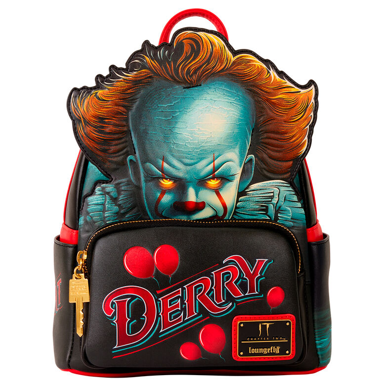 Loungefly IT Pennywise Ryggsäck 26cm - Skrämmande och stilfull