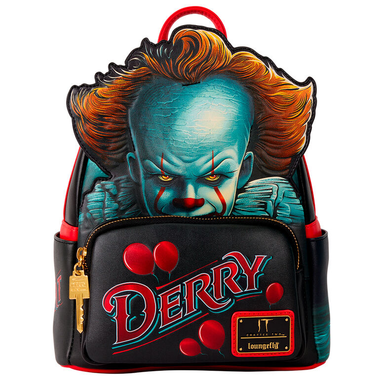 Loungefly IT Pennywise Ryggsäck 26cm - Skrämmande och stilfull