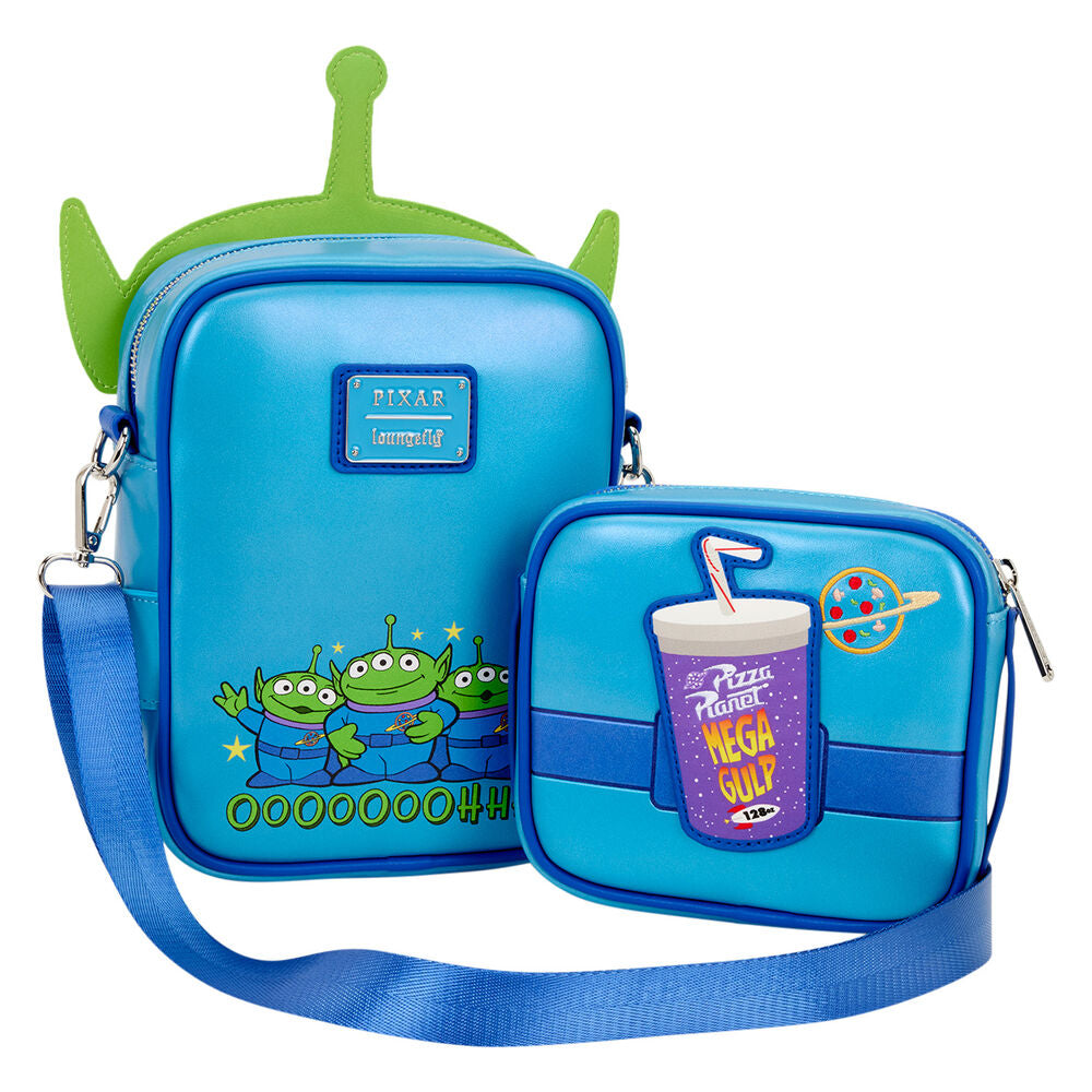 Loungefly Disney Pixar Toy Story 30th Anniversary Aliens Axelremsväska