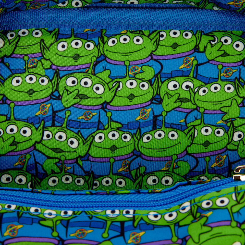 Loungefly Disney Pixar Toy Story 30th Anniversary Aliens Axelremsväska
