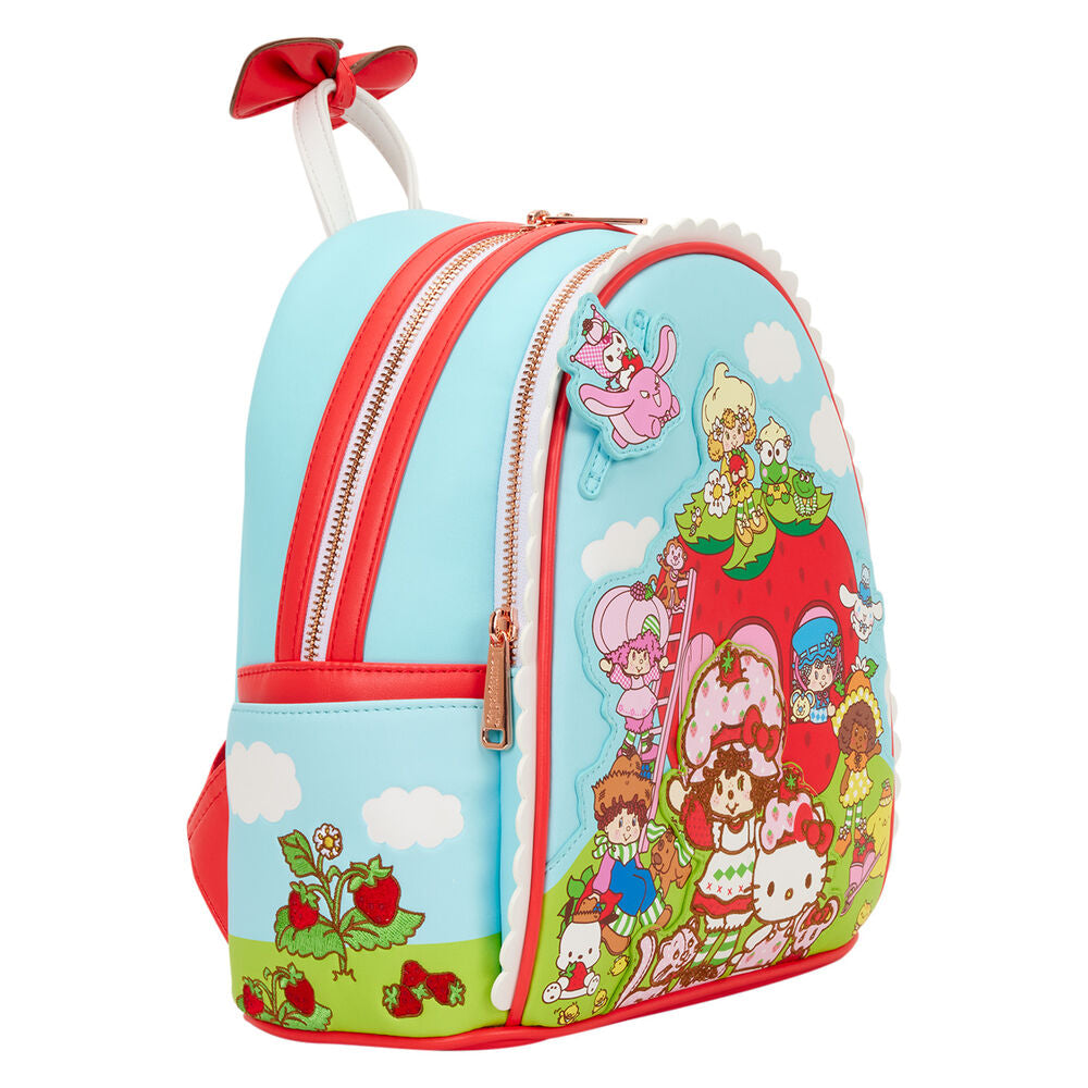 Loungefly Hello Kitty & Friends x Strawberry Shortcake Scented Ryggsäck 26cm