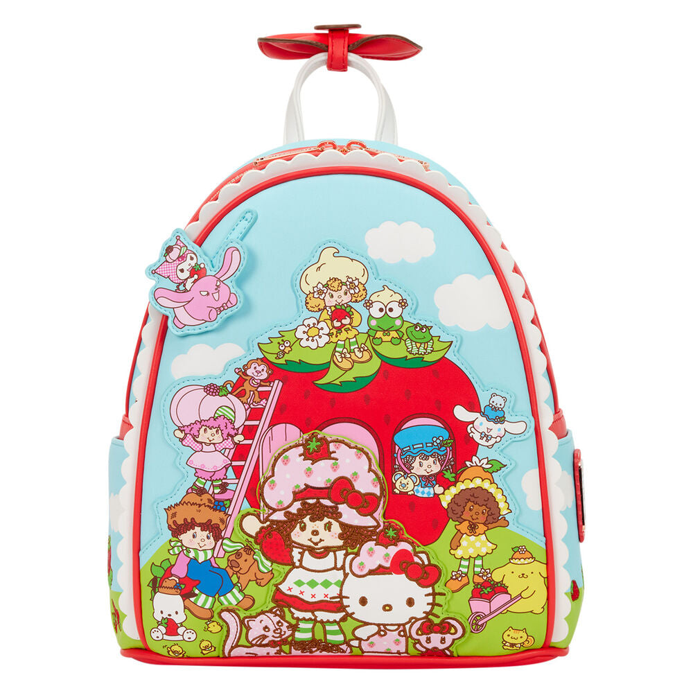 Loungefly Hello Kitty & Friends x Strawberry Shortcake Scented Ryggsäck 26cm