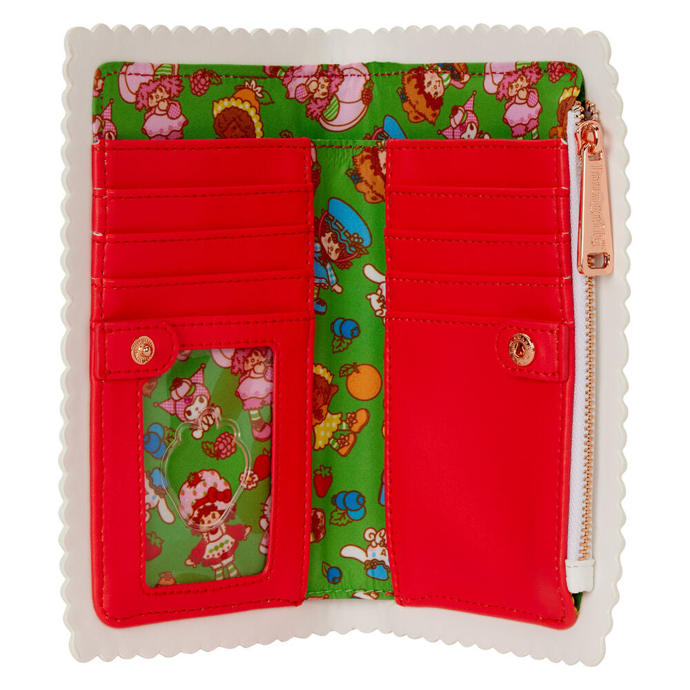 Loungefly Hello Kitty & Friends x Strawberry Shortcake Scented Plånbok
