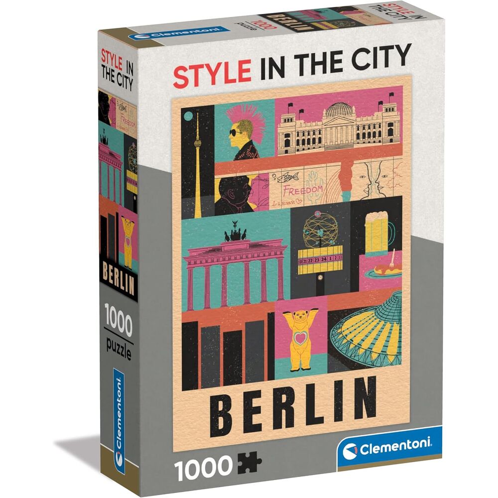 Style in the City Berlin Pussel 1000 Bitar