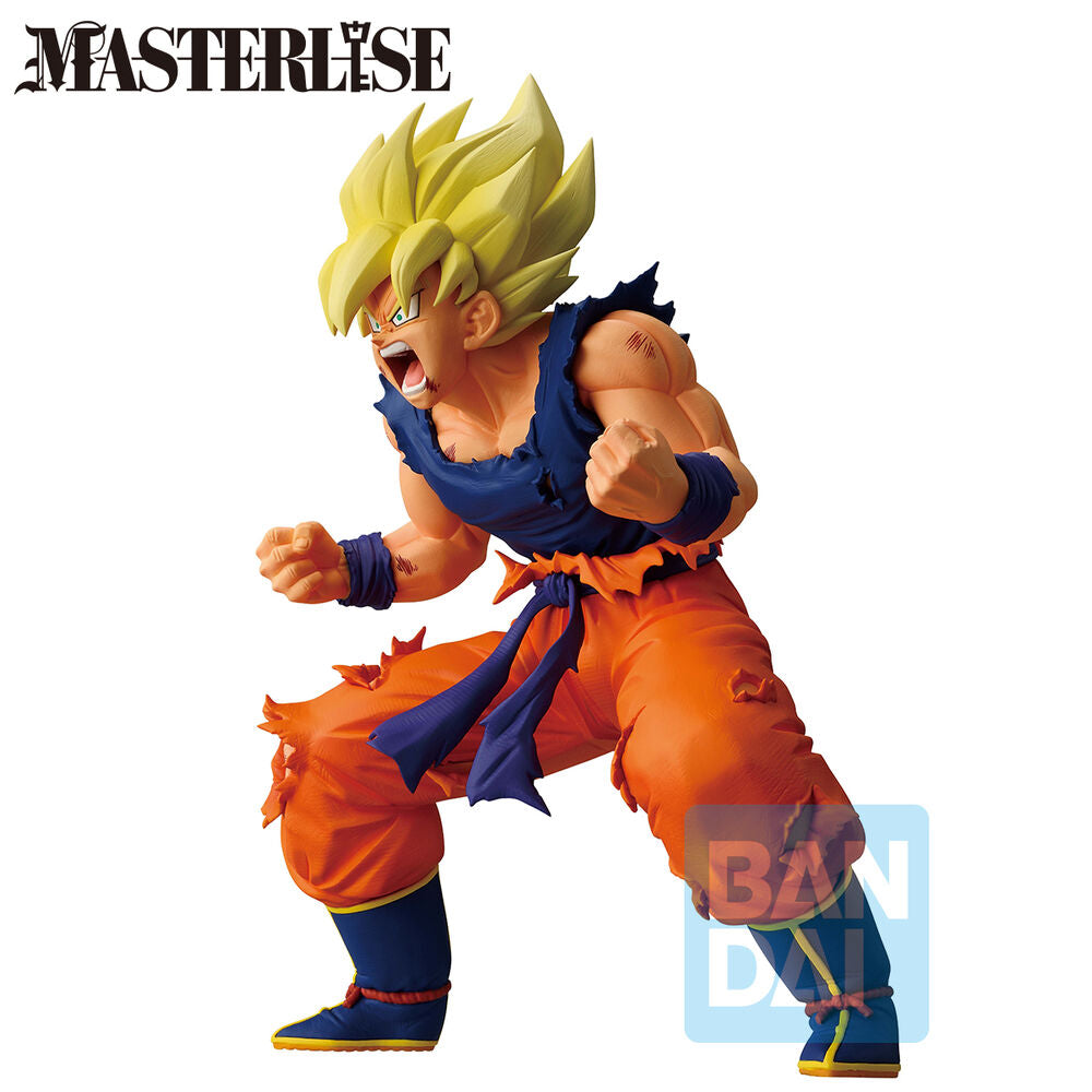 Dragon Ball Z Masterlise Battle of the Super Saiyan - Super Saiyan Son Goku Ichibansho figur 19 cm