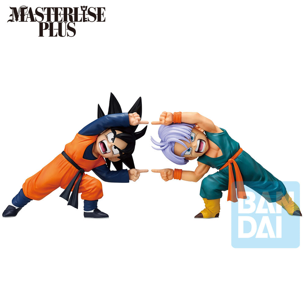 Dragon Ball Z Masterlise Battle of the Super Saiyan Son Goten & Trunks Set 2 Ichibansho Figurer 9cm