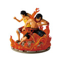 One Piece Dramatic Memories Ace & Luffy Ichibansho Figur 15cm