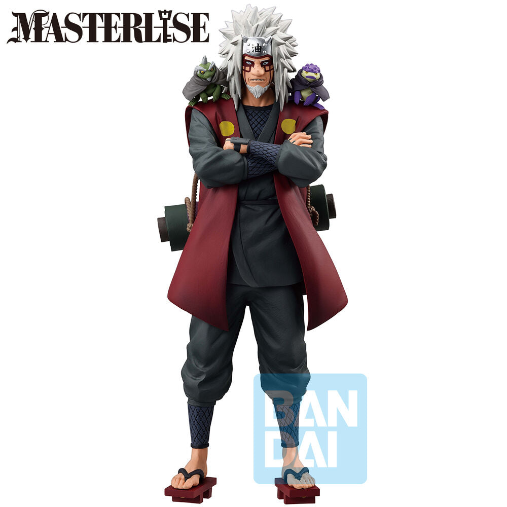 Naruto Shippuden Masterlise A Bridge Between the Lament of Samsara and Peace Jiraiya Ichibansho figur 27cm