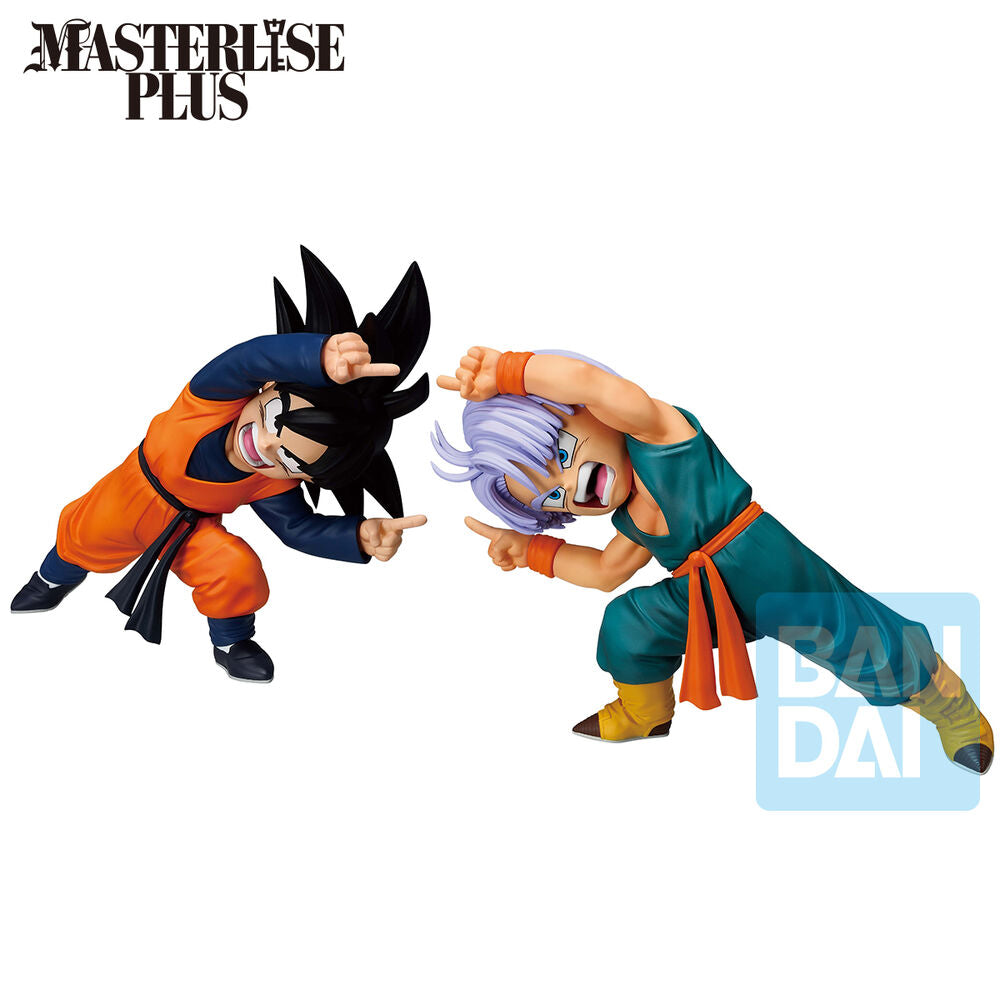 Dragon Ball Z Masterlise Battle of the Super Saiyan Son Goten & Trunks Set 2 Ichibansho Figurer 9cm