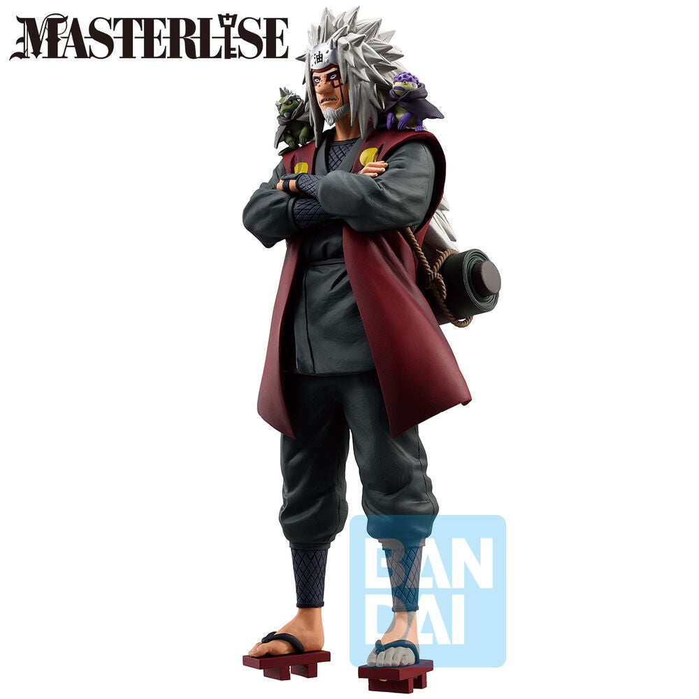 Naruto Shippuden Masterlise A Bridge Between the Lament of Samsara and Peace Jiraiya Ichibansho figur 27cm