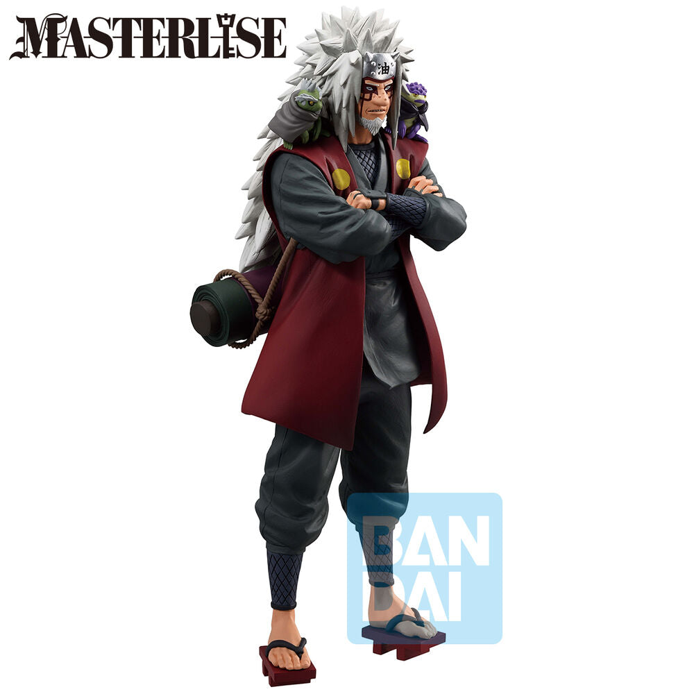 Naruto Shippuden Masterlise A Bridge Between the Lament of Samsara and Peace Jiraiya Ichibansho figur 27cm