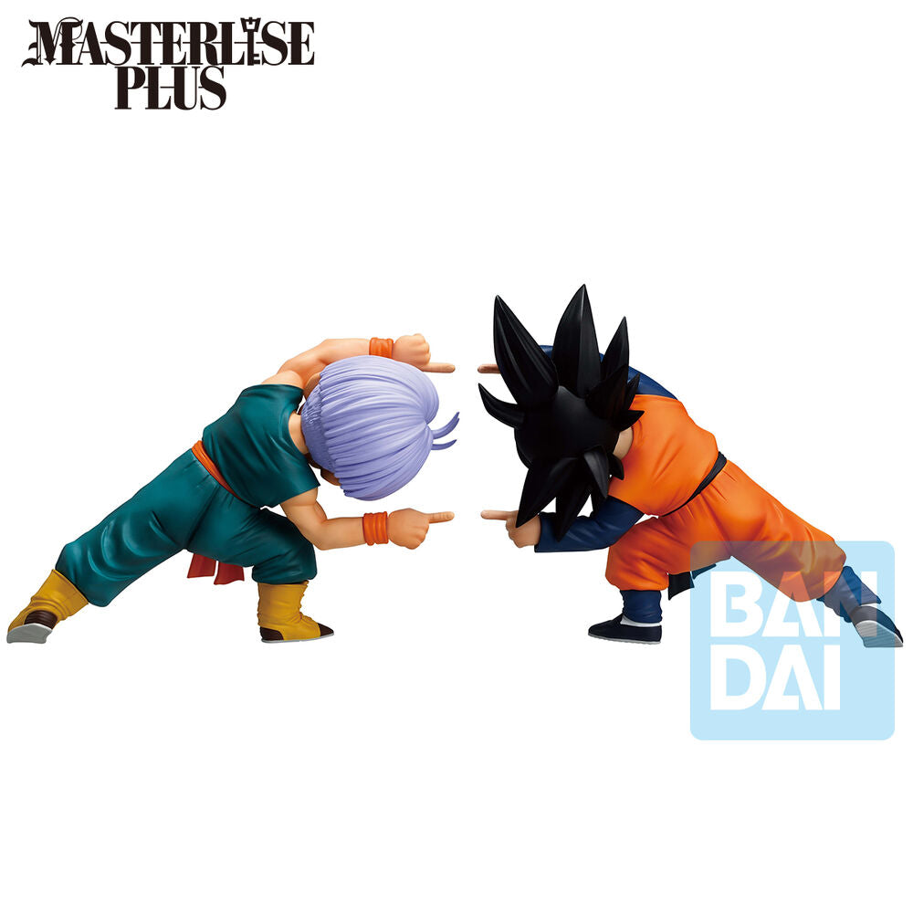 Dragon Ball Z Masterlise Battle of the Super Saiyan Son Goten & Trunks Set 2 Ichibansho Figurer 9cm