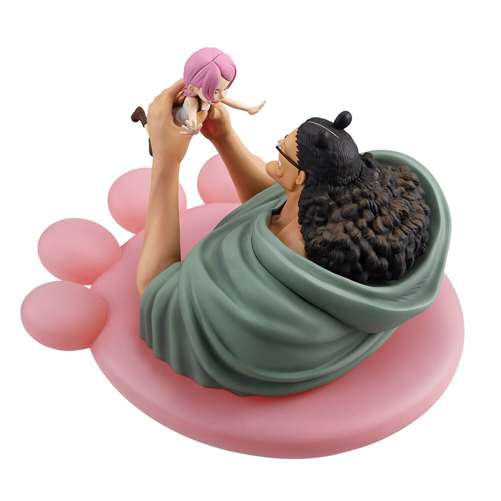 One Piece Dramatic Memories Kuma & Bonney Figur 13cm