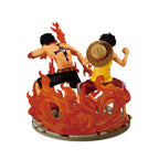 One Piece Dramatic Memories Ace & Luffy Ichibansho Figur 15cm
