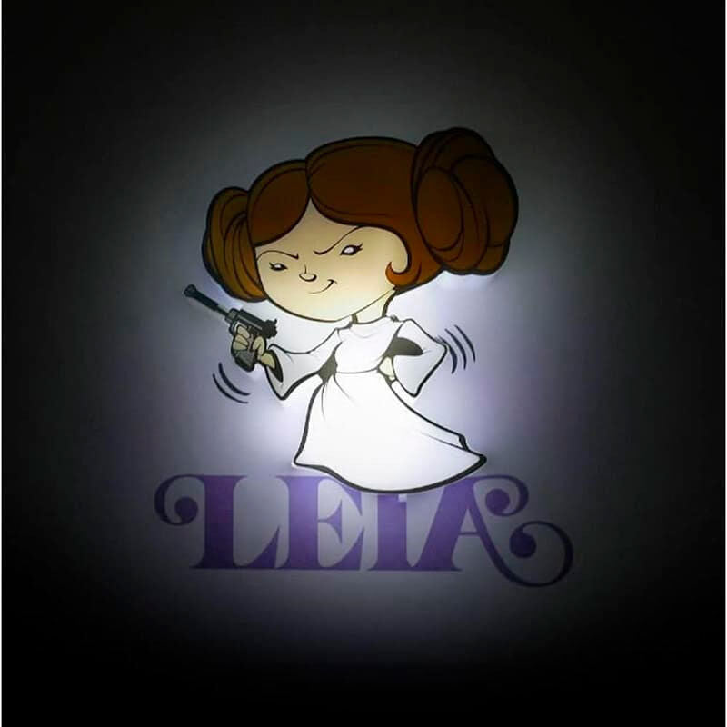 Star Wars Leia 3D Light FX Mini Lamp