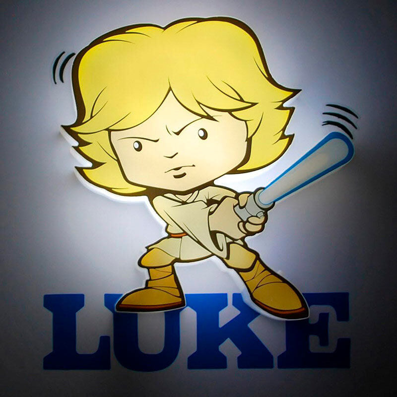 Star Wars Luke Skywalker 3D Light FX Mini Lampa