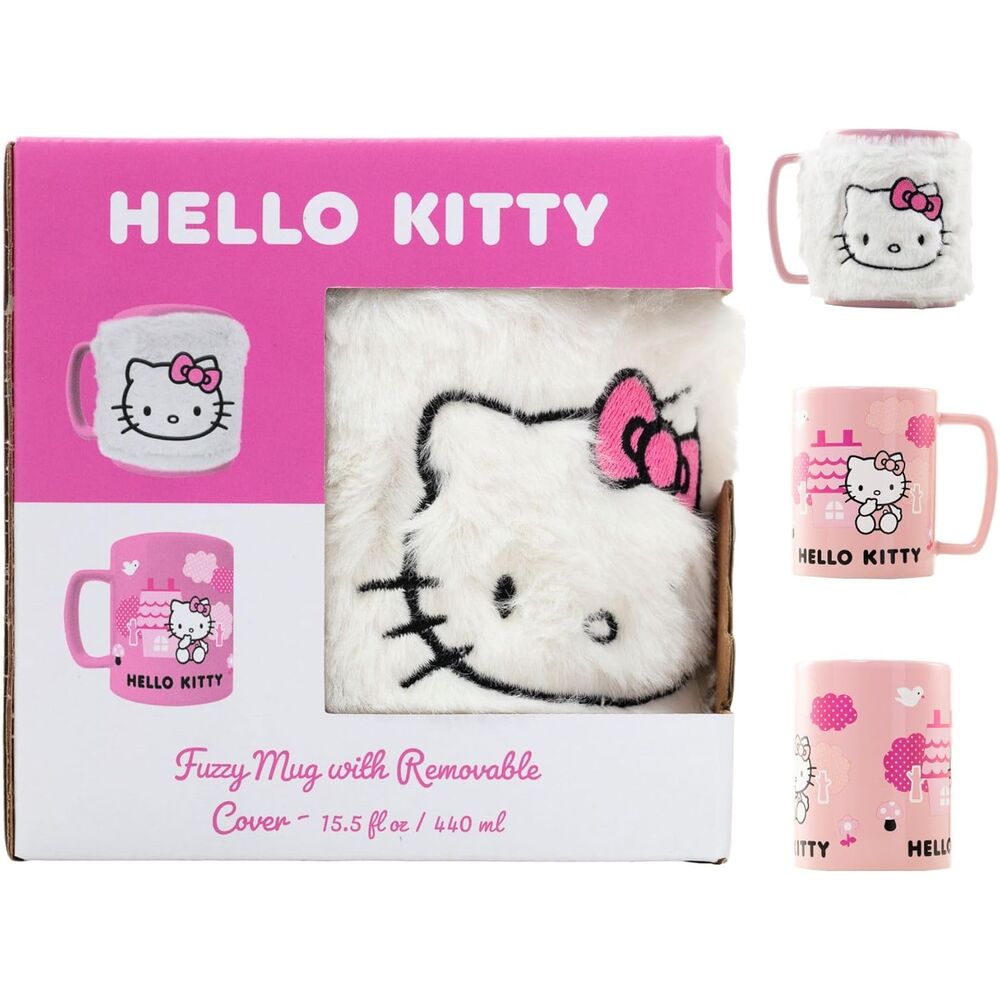 Hello Kitty Mug med Gosedjur Lock 440ml