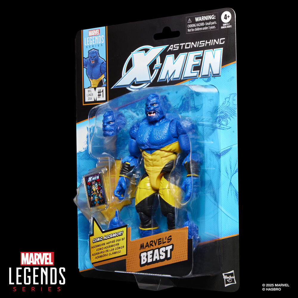 Marvel Legends Series X-Men Astonishing Beast Figur 15cm