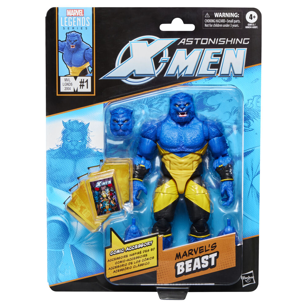 Marvel Legends Series X-Men Astonishing Beast Figur 15cm
