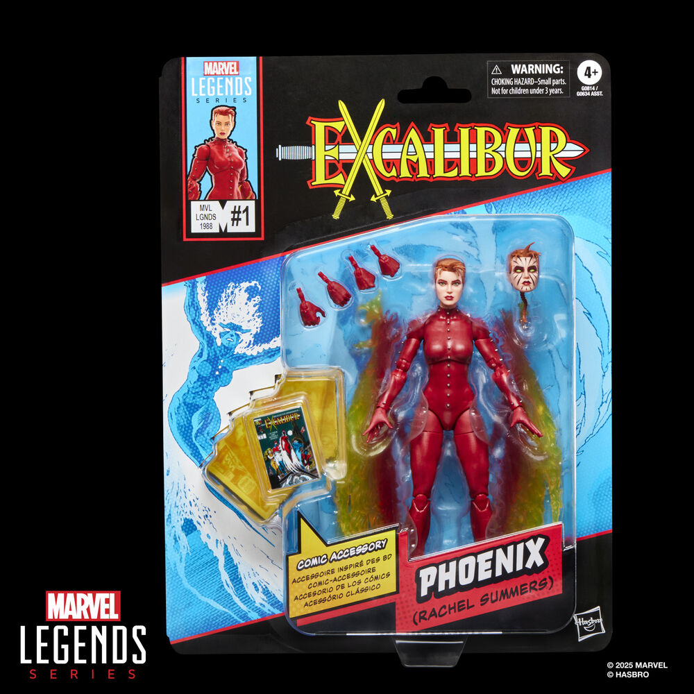Marvel Legends Series Excalibur Phoenix Rachel Summers Figur 15 cm
