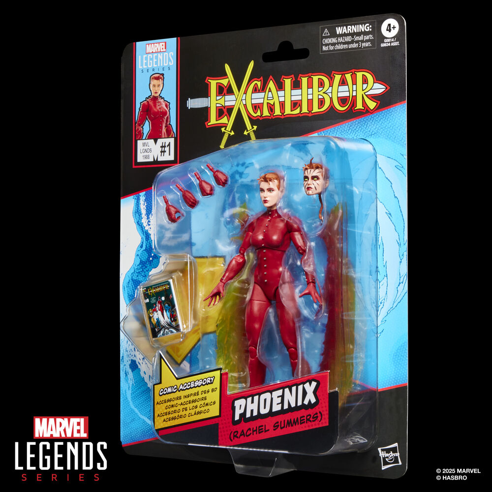 Marvel Legends Series Excalibur Phoenix Rachel Summers Figur 15 cm