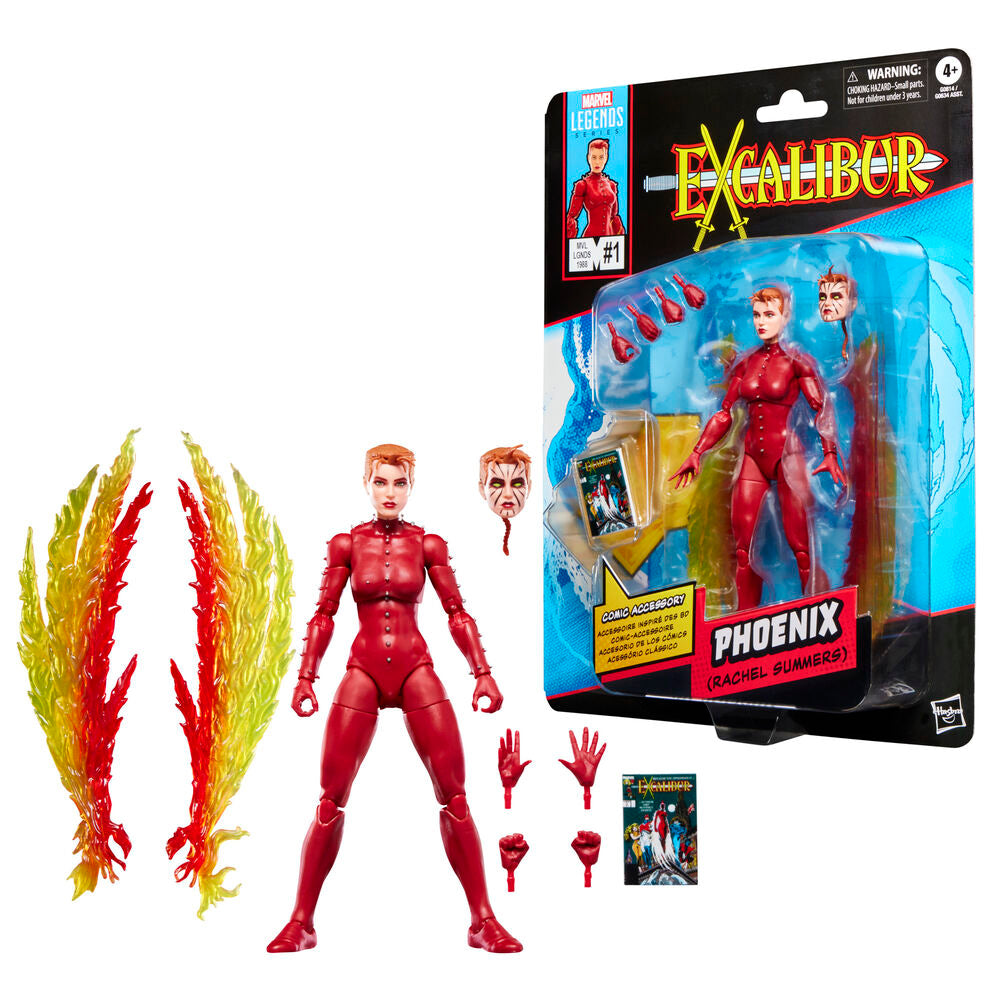 Marvel Legends Series Excalibur Phoenix Rachel Summers Figur 15 cm