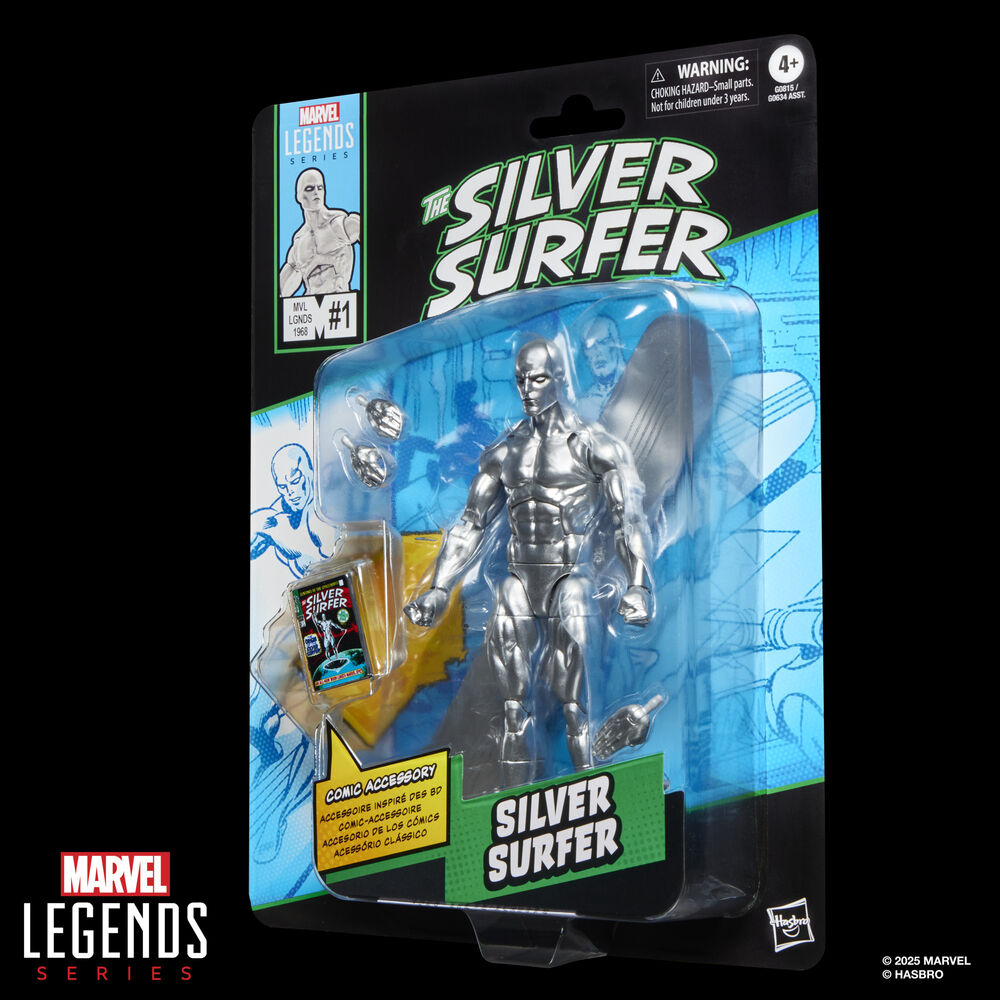 Marvel Legends Series The Silver Surfer - Silver Surfer Figur 15cm