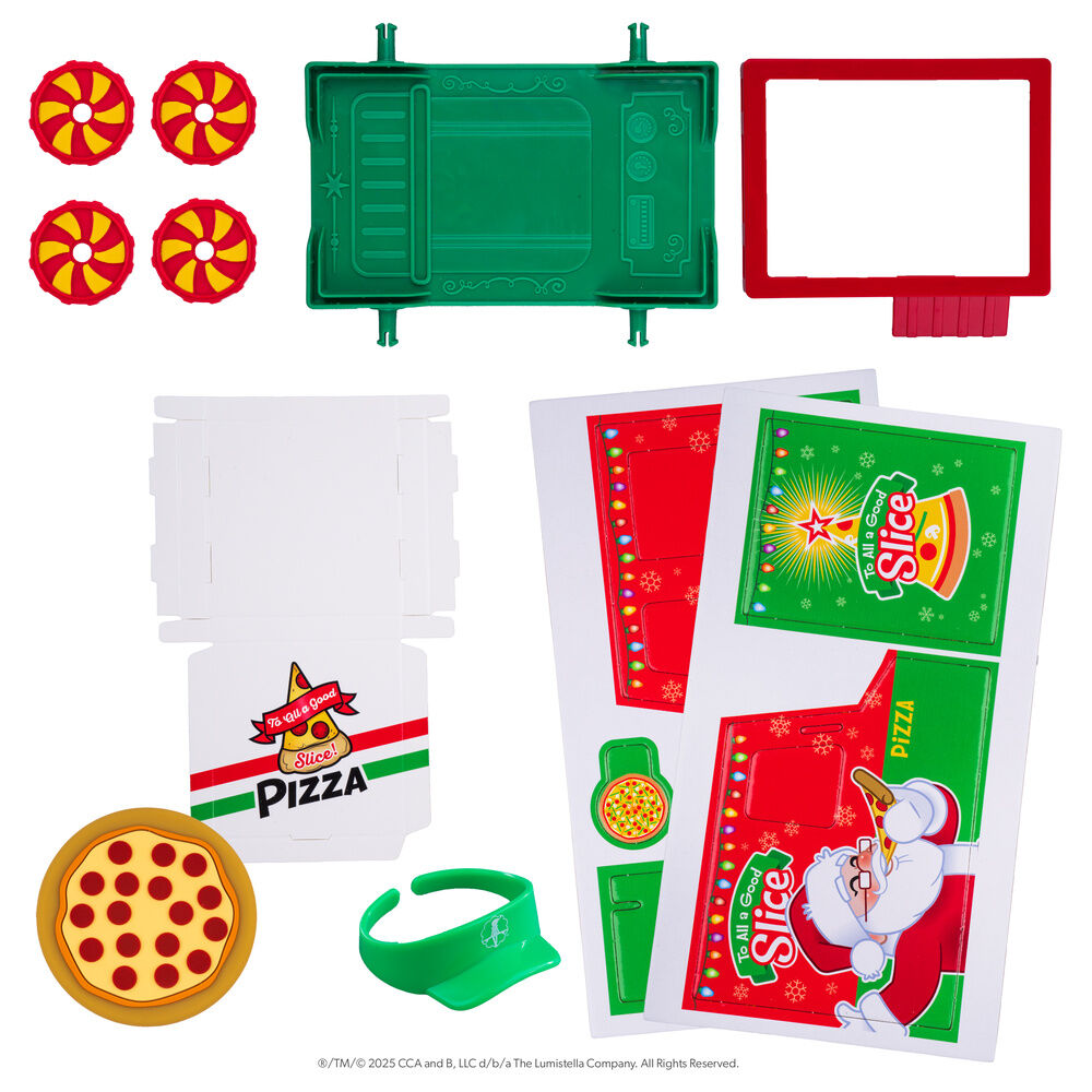 The Elf On the Shelf Pizzaleveransaccessoarer