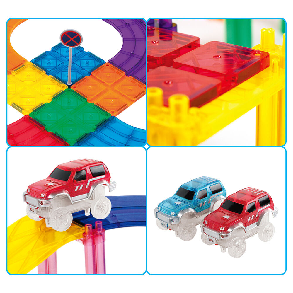 Magnetisk Marmor Circuit 30 Delar