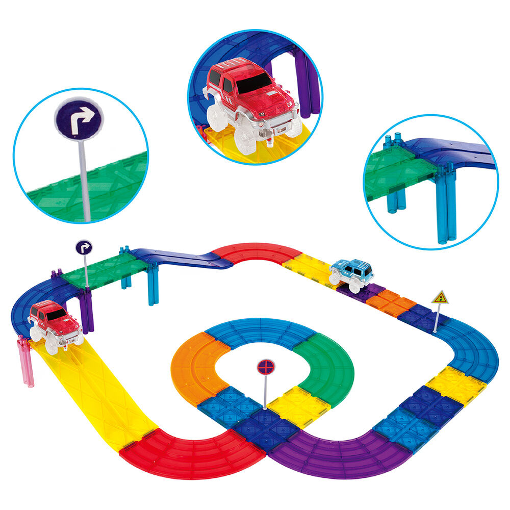 Magnetisk Marmor Circuit 30 Delar