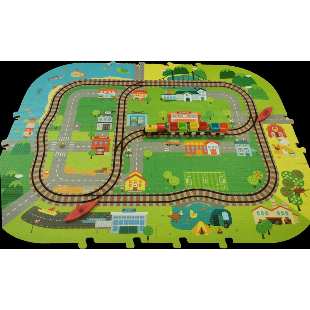 Train City Adventures - Interaktivt Lekset för Barn