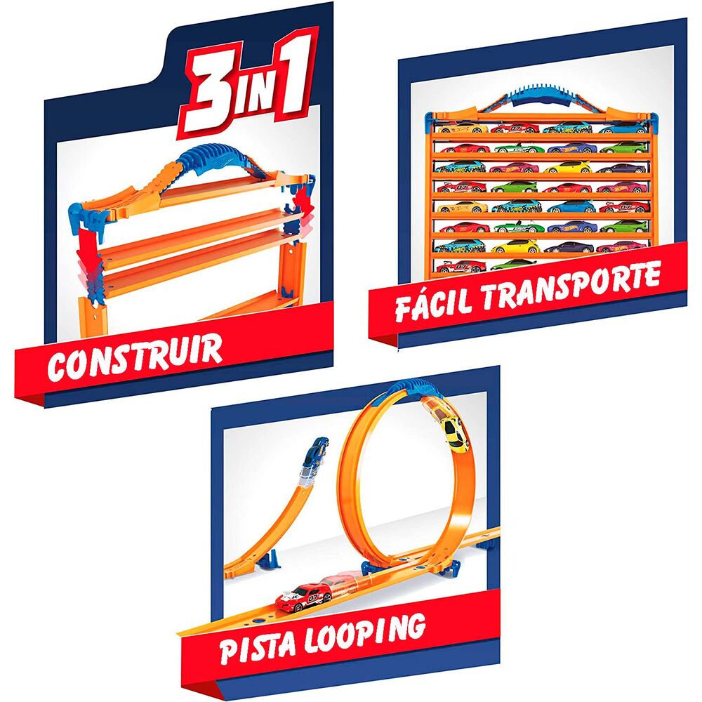 Hot Wheels 3-i-1 Biltransportör