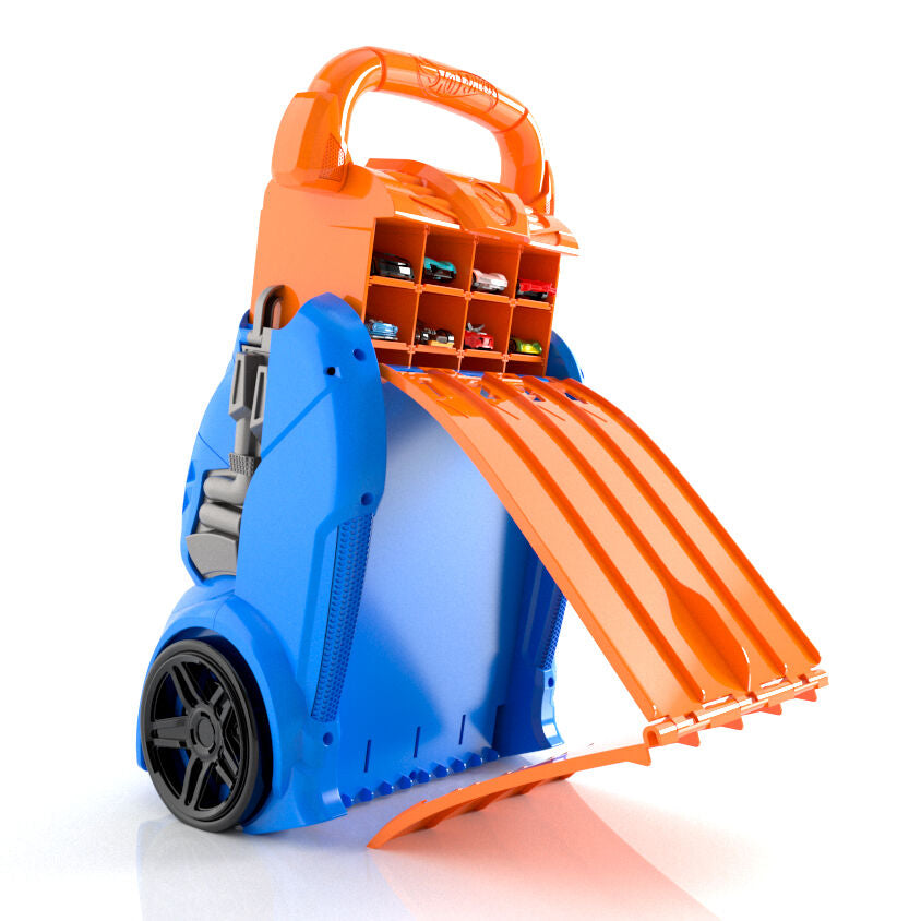 Hot Wheels 2-i-1 Bilstolskastare