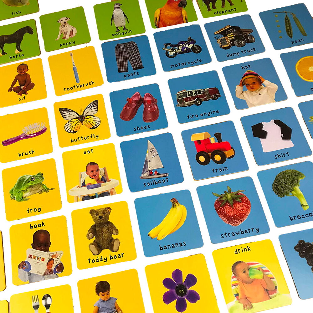 My First 100 Words Memory Game - Lärande Spel för Små Barn