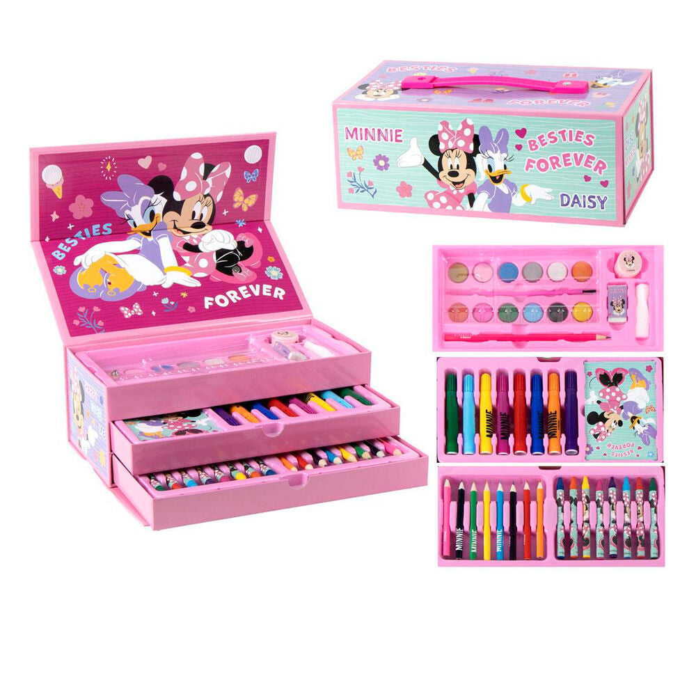 Disney Minnie Färgläggningspennor och Fodral