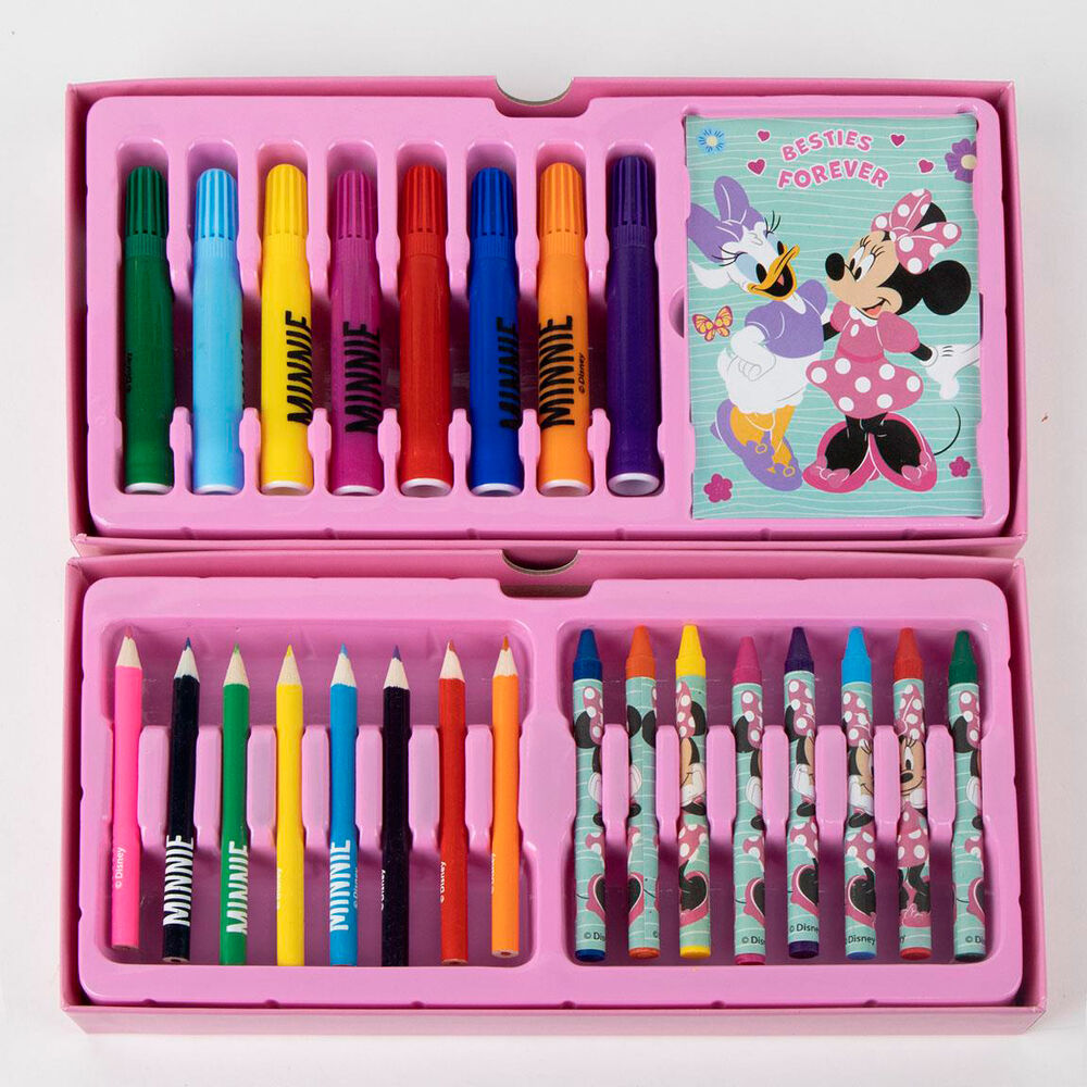 Disney Minnie Färgläggningspennor och Fodral