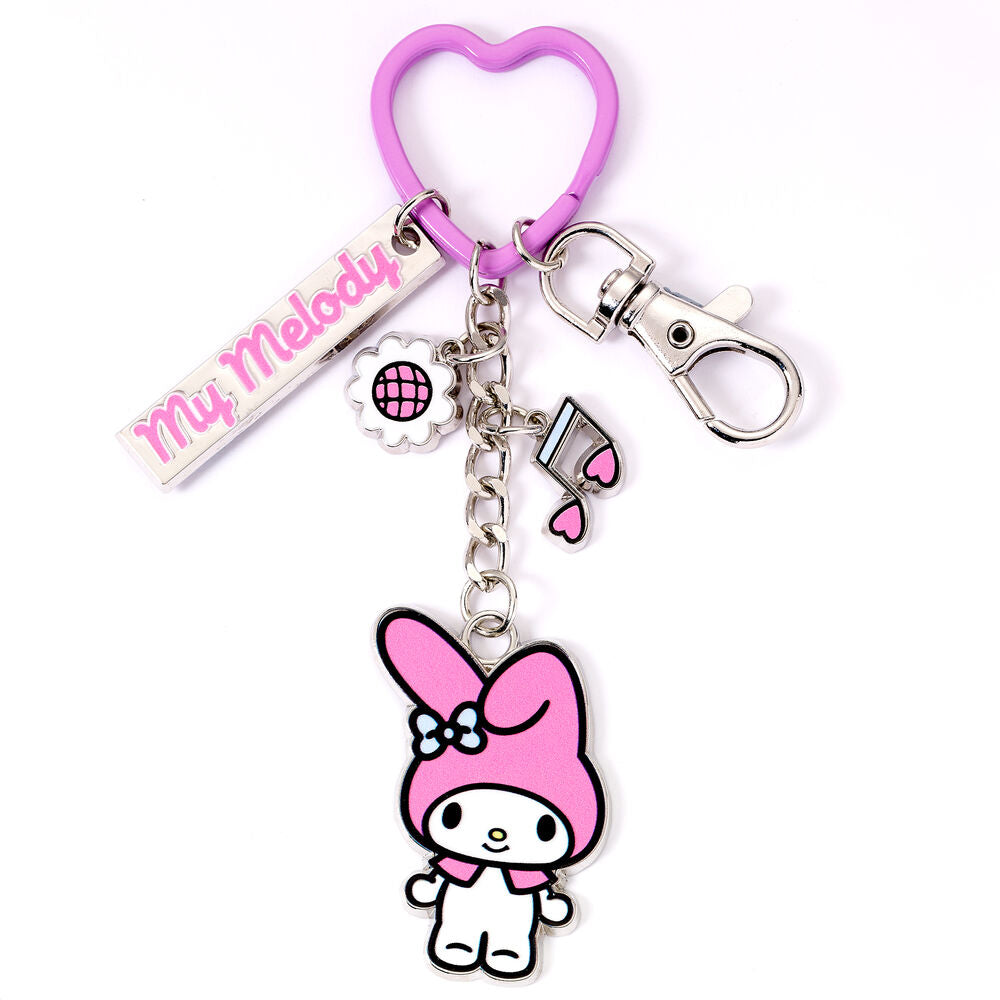 Hello Kitty My Melody Nyckelring