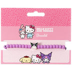 Hello Kitty Kuromi Armband i Matta Lila Kulor