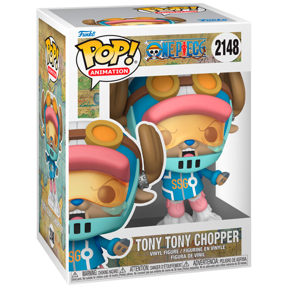 Funko POP Figur Plus One Piece Tony Tony Chopper – Samlarfigur i Presentförpackning
