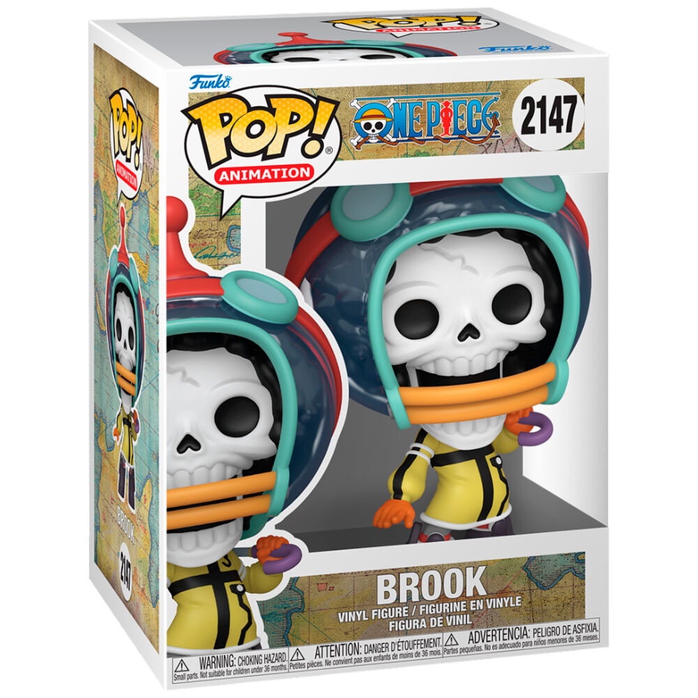 POP Figur Plus One Piece Brook - Funko Figur i Presentförpackning