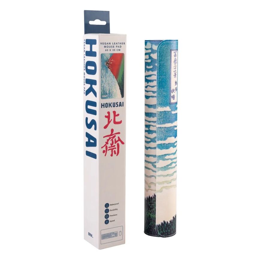 Den Stora Vågen av Kanagawa Hokusai Spelmatta