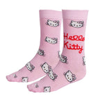 Hello Kitty Pack med 3 vuxensockar