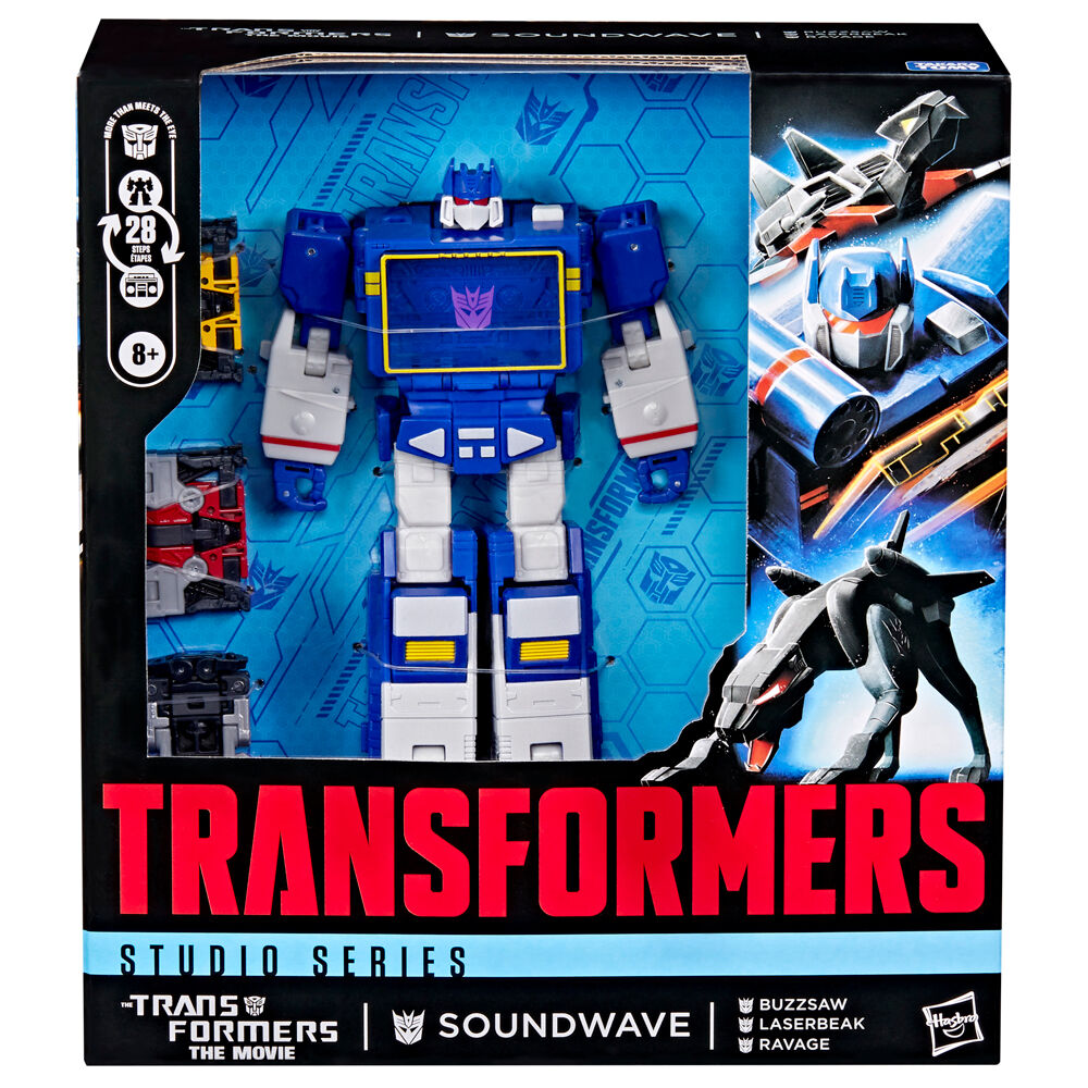 Transformers The Movie Studio Series Soundwave Figur 16,5 cm